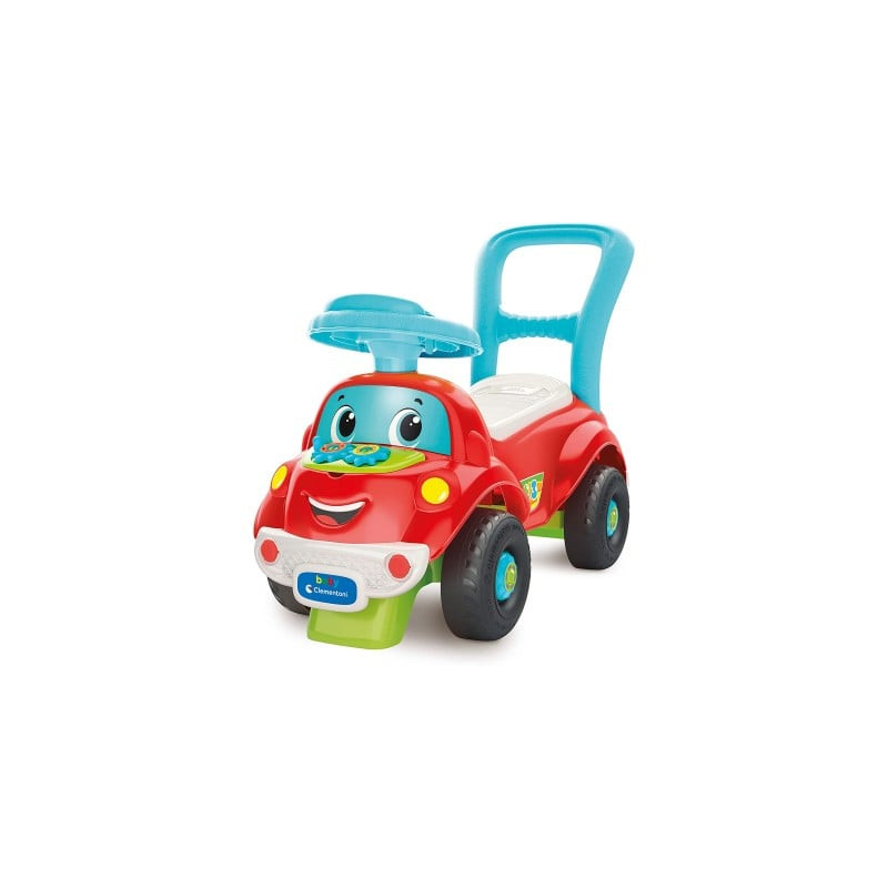 auto cavalcabile clementoni primipassi nicolo' 3 in 1 rosso