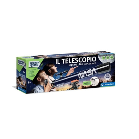 gioco educativo clementoni telescopio nasa con una lente da 50 mm