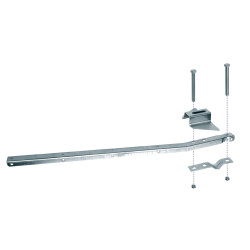 Stendibiancheria machx staffa per balconi inox [machx]