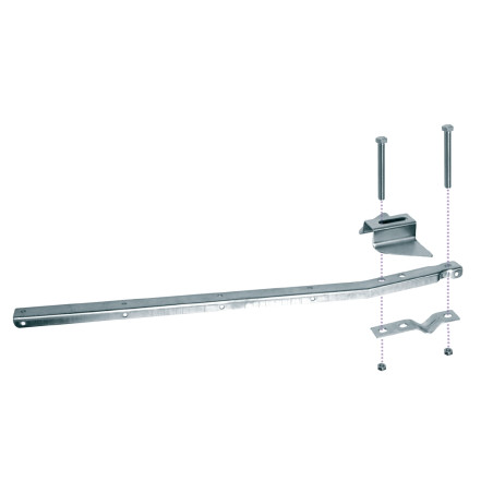 Stendibiancheria machx staffa per balconi inox [machx]