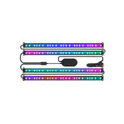 striscia led govee h7090 rgbic bluetooth per auto trasparente [h70900a1]