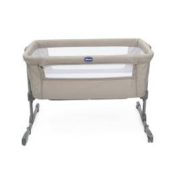 culla co-sleeping chicco next2me essential 98.5x15x80cm beige