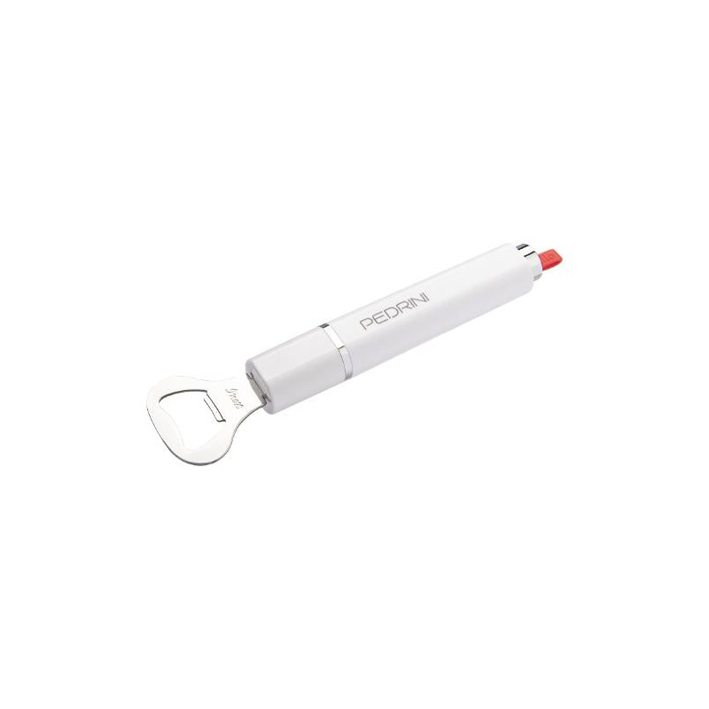 leva capsule pedrini 0772 lillo stile inox lucido e bianco