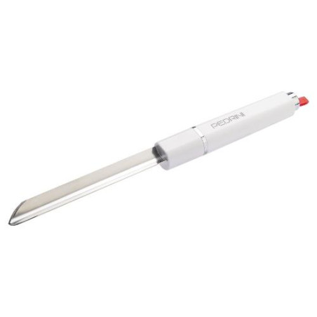 vuota zucchine pedrini 0775 linea lillo stile inox lucido e bianco