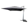 ombrellone da giardino amicasa elios 3x4m grigio