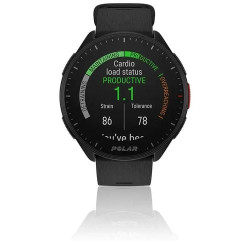 smartwatch polar pacer night black s/l nero [900102174]