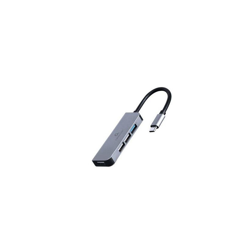 hub usb gembird uhb-cm-u3p1u2p3-01 4 porte usb type-c