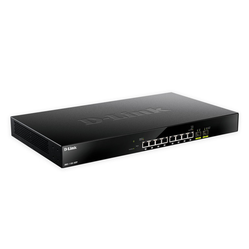 switch d-link 2.5g 10 porte poe 100/1000/2500 1u montaggio rack