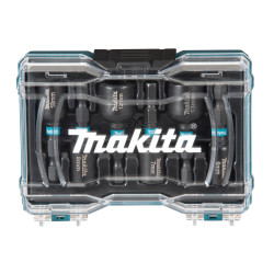 set di avvitatori a percussione makita e-15768 6pz nero [e-15768]