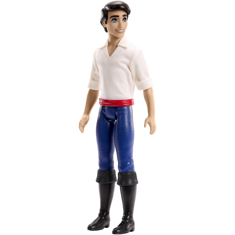 bambola maschio mattel disney princess prince erik doll in plastica/tessuto