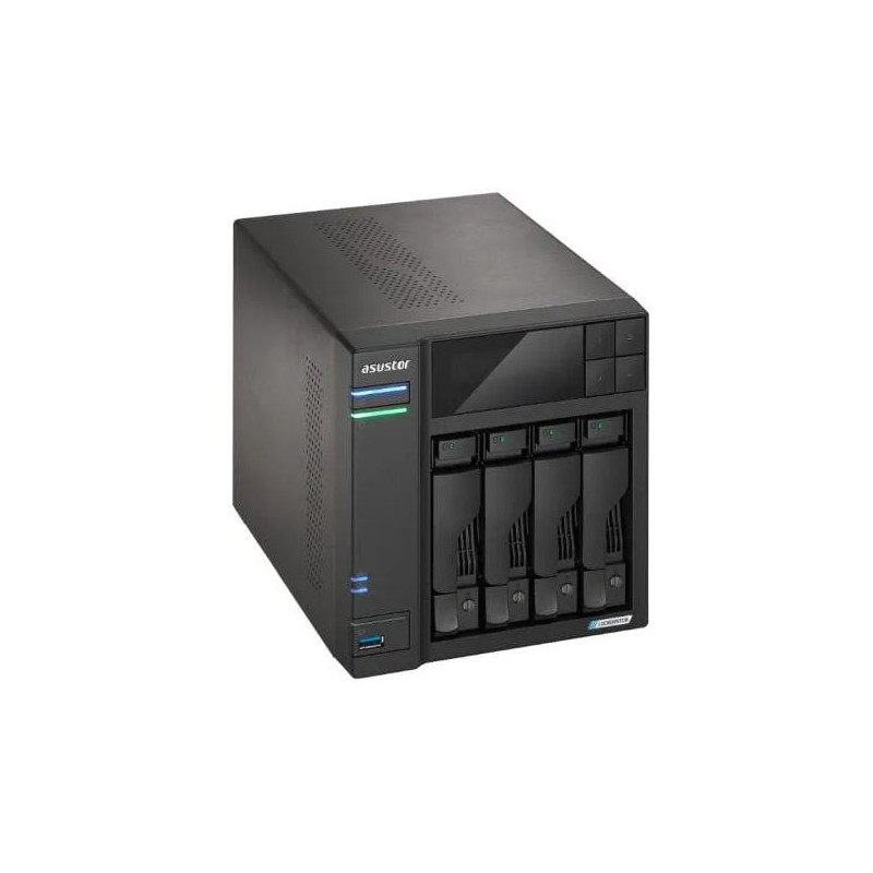 nas asustor lockerstor 4 gen2 asus as6704t 4gb/4x3.5Â?Â³/2.5Â?Â³/hdmi/2.5g/usb
