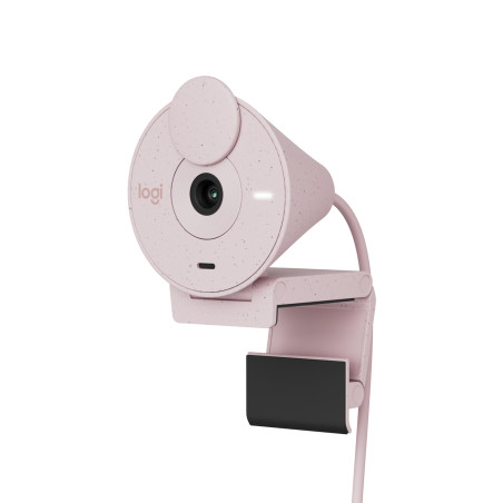 webcam logitech brio 300 1920x1080 full hd 2mp rosa [960-001448]