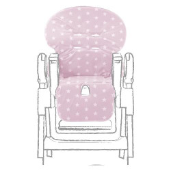 copriseggiolone italbaby 050.6150.11 starlette rosa