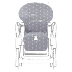 copriseggiolone italbaby 050.6150.15 starlette grigio
