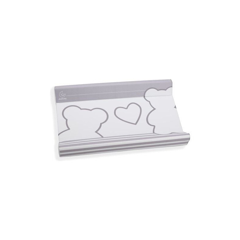 materassino fasciatoio italbaby matisse in pvc morbido 81x49cm grigio
