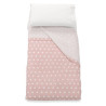 set lenzuola italbaby completo starlette per lettino parure rosa
