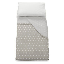 set lenzuola italbaby completo starlette tortora per lettino parure