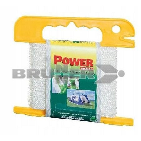 corda da campeggio brunner power per tenda 3mmx20m bianco