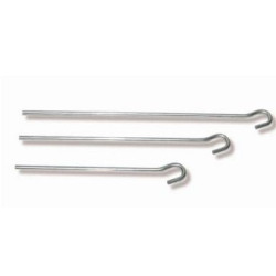 spillone brunner per tenda e terreni duri linea in acciaio zincato