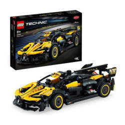 lego technic 42151 auto da corsa bugatti giallo/nero [42151]