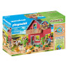 gioco da costruzione playmobil casale di campagna con spazio esterno