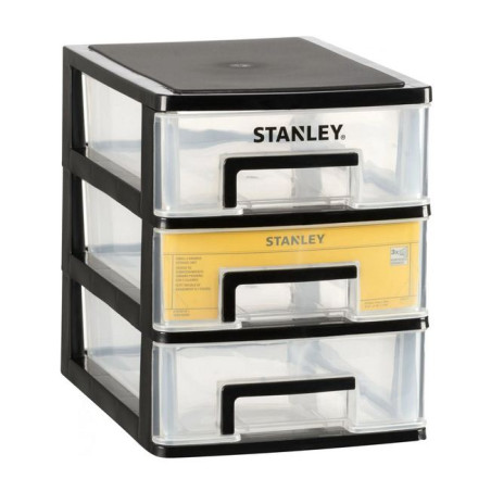 cassettiera portautensili stanley 3 cassetti grandi