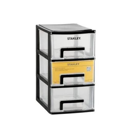 cassettiera portautensili stanley 3 cassetti medio