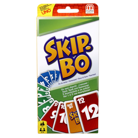 carte da gioco mattel uno 144carte + 18carte skip-bo