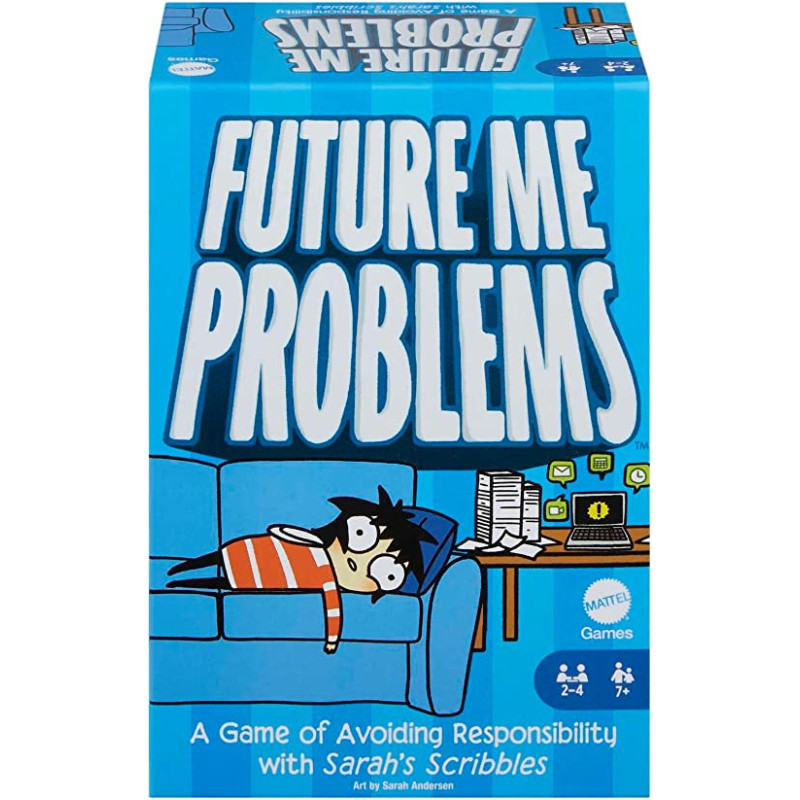 carte da gioco mattel future me problems multicolore