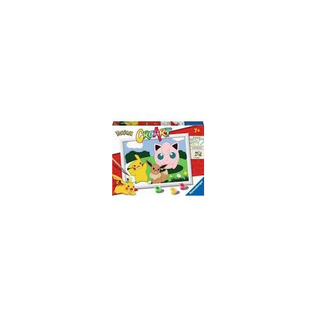 gioco creativo pitturia ravensburger pokemon classici multicolore
