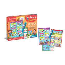 penna clementoni parole logica primo operazio multicolore [16749]