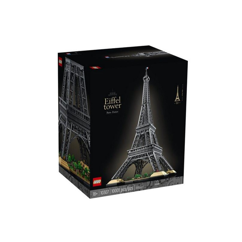 modelino lego icons la torre eiffel grigio [10307]