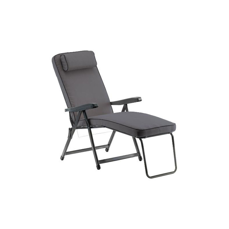 sedia sdraio metal f.a.r. par59n paradiso grigio scuro [8715 11]