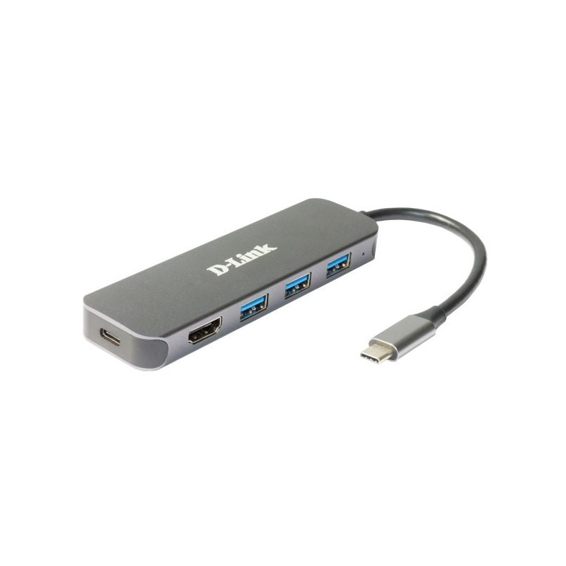 docking station d-link dub-2333 usb-a/usb-c/hdmi
