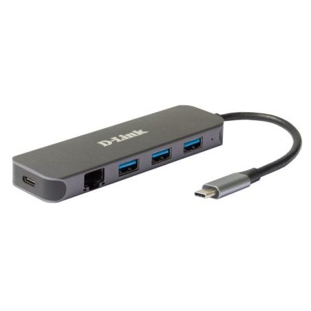 docking station d-link dub-2334 usb-a/usb-c/rj-45