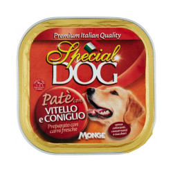 mangime monge special dog pate' con vitello e coniglio 300g [m000239]
