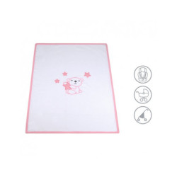 coperta carrozzina baby idea pilcrs autunno ed inverno rosa [pilcrs]