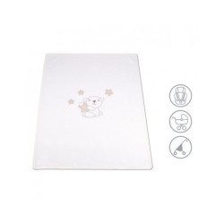 coperta carrozzina baby idea pilcbg autunno ed inverno beige [pilcbg]