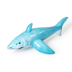 cavalcabile gonfiabile bestway squalo 3d blu [41405]