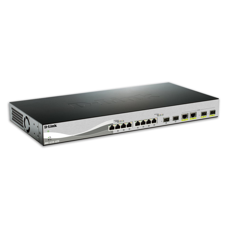 switch d-link 12xrj45/240gbit/s/nero/argento [dxs-1210-12tc/e]