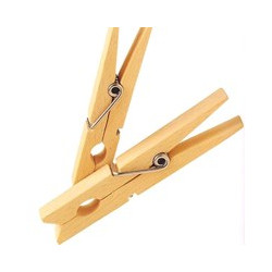 Mollette cosatto 10 pz in legno e101 [cosatto]