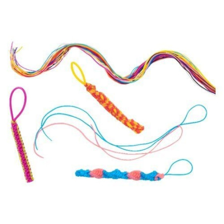 gioco scoubidu' globo 80fili 80 cm multicolre