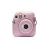 custodia per fotocamera fujifilm instax mini 12 rosa fiore [70100157198]