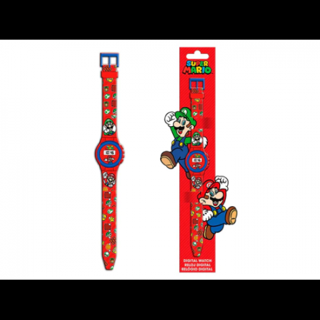 orologio pokemon digitale 9x29x1cm roso