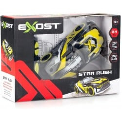 auto radiocomandata rocco giocattoli star rush 25x16x10cm giallo