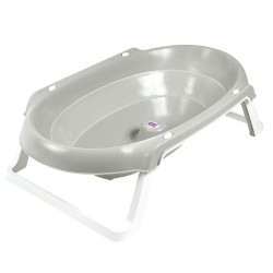 vasca bimbo okbaby onda slim pieghevole grigio [895]