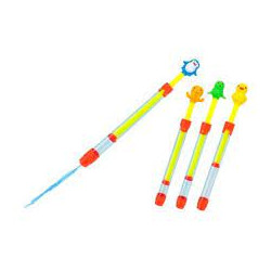 arma giocattolo gioco wtoy tubo testa animali pompa aspira e spruzza