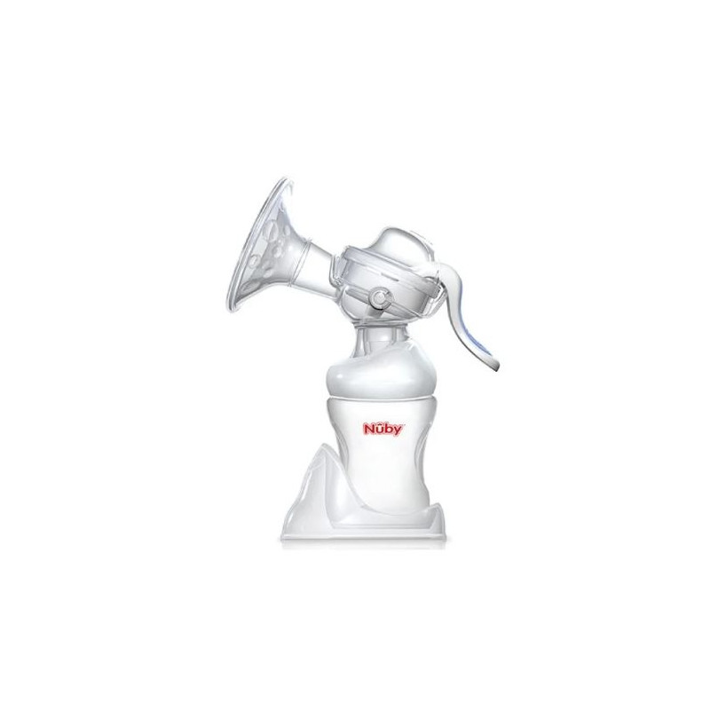 tiralatte nuby con contenitore 240ml bianco [nv01001]