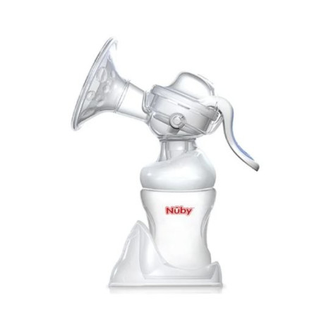 tiralatte nuby con contenitore 240ml bianco [nv01001]