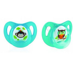 succhietto nuby comfort 2pz blu